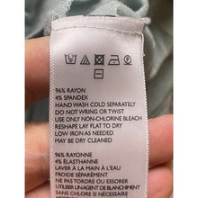 Load image into Gallery viewer, Silence Noise Shirt Womens Medium Drop Shoulder Oversized Flowy Sage Green