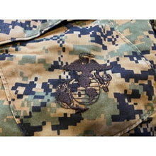Load image into Gallery viewer, US Marines Jacket Mens Small Pixel Digital Skater Button Front Grunge Gorpcore
