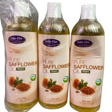 Load image into Gallery viewer, Life Flo Pure Safflower Oil Organic Cold Pressed Skin Care 16 oz 3 Pack