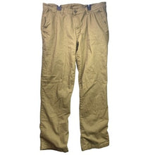 Load image into Gallery viewer, Weatherproof Pants Mens 36X30 Flannel Lined Workwear Outdoors Khaki Streetwear