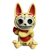 Load image into Gallery viewer, Furrybones Figurine Cat Fox Skeleton Kitsune Collectible Decor Gothcore NIB
