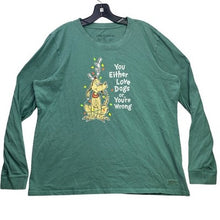 Load image into Gallery viewer, Life is Good Shirt Womens Extra Large Crusher Grinch Christmas Streetwear