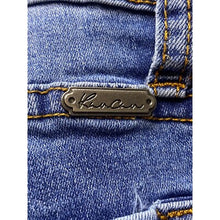 Load image into Gallery viewer, KanCan Jeans Womens 13 Distressed Destroyed Raw Hem Medium Wash Grunge Casual