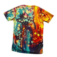 Load image into Gallery viewer, #ionplay Shirt Womens 2XL Rainbow Abstract Splatter Art Hip Hop Streetwear