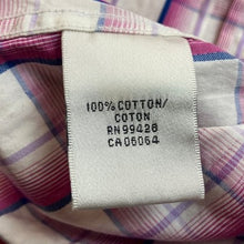 Load image into Gallery viewer, Bugatchi Shirt Mens Large Plaid Preppy Academia Career Office Everyday