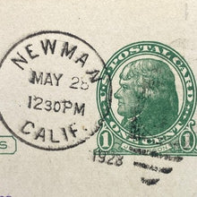 Load image into Gallery viewer, 1923 Reward Postcard for Burglary Antique Ephemera Postmarked California Sheriff