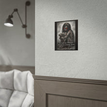 Load image into Gallery viewer, Horror Princess Poster — "If I Can't Be a Princess Then I'll Be a Goddamned Queen" Rolled Art Print