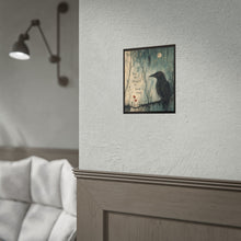 Load image into Gallery viewer, Rolled Poster — "You Are Allowed to Bloom Anyway" Raven Art Print