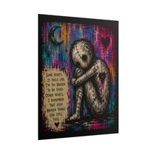 Load image into Gallery viewer, Broken Things Still Feel – Dark Emotional Wall Art