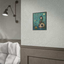 Load image into Gallery viewer, Be Kind to Your Strange Little Soul Poster — Cute Goth Skull Art Print