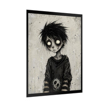Load image into Gallery viewer, Gothic Boy Rolled Poster — Moody Dark Art Wall Print