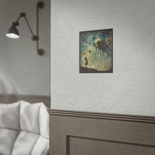 Load image into Gallery viewer, Rolled Poster — Moody Art Print with Quote: “You Are Allowed to Forgive Yourself”