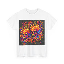 Load image into Gallery viewer, Flaming Skulls T-Shirt - Size S - 5XL