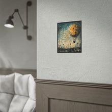 Load image into Gallery viewer, Rolled Poster — Inspirational Hot Air Balloon Print: “Let Curiosity Lift You Higher Than Fear Ever Could”