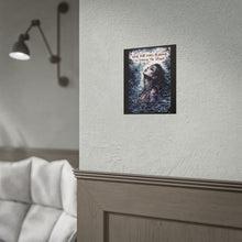 Load image into Gallery viewer, Rolled Poster – "Wear Your Scars as Armor to Survive the Storm" Inspirational Art Print