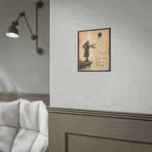 Load image into Gallery viewer, Rolled Poster — Inspirational "Keep Holding On, Beautiful Things Take Time" Wall Art