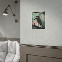 Load image into Gallery viewer, Inspirational Crow Art Poster - "You Don’t Have to Be Big to Make a Big Impact" Rolled Wall Art