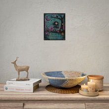 Load image into Gallery viewer, Stay Curious Dream Fearlessly Live Wildly Rolled Poster — Gothic Whimsical Fantasy Wall Art