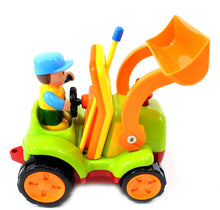 Load image into Gallery viewer, 4" Cartoon RC Construction Truck Remote Control Toy For Toddlers (Green)
