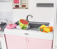 Load image into Gallery viewer, Battery Operated Modern Kitchen Playset W/ Dishwasher And Microwave