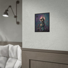 Load image into Gallery viewer, Be Gentle With Yourself — Whimsical Gothic Witch Bunny Wall Art Poster