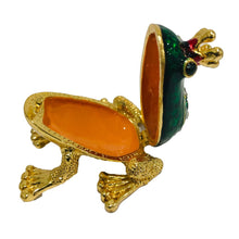 Load image into Gallery viewer, The frog prince trinket jewelry box  (MINIMUM OF 2)