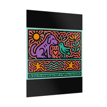 Load image into Gallery viewer, Be Kind Everywhere Rolled Poster — Colorful Pop Art Inspirational Wall Decor