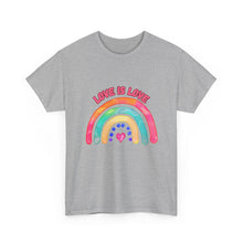 Load image into Gallery viewer, Love is Love Rainbow T- Shirt - ALL Sizes - S - 5XL
