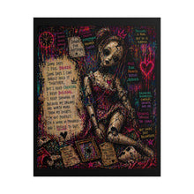 Load image into Gallery viewer, Some Days I Fall Apart – Emotional Alternative Canvas