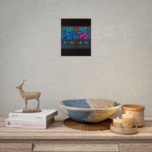 Load image into Gallery viewer, Be Kind It’s Free Rolled Poster — Bright Playful Animal Pop Art Print