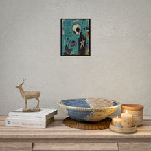Load image into Gallery viewer, Rolled Poster — Moody Alien Art Print with Quote ‘Not Everyone Will Prioritize You’