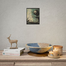 Load image into Gallery viewer, Rolled Poster – Bird Art Print with 'Forgive Yourself for the Mistakes That Taught You How to Grow' Inspirational Wall Art