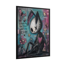 Load image into Gallery viewer, Everything That Feels Wants to Escape Rolled Poster — Gothic Surreal Whimsical Wall Art