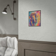 Load image into Gallery viewer, Impressionist Colorful Elephant Art Print – "You Are Braver Than You Believe, Stronger Than You Seem..." Affirmation Wall Decor