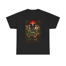 Load image into Gallery viewer, Monsters Playing Poker Horror Icons Frankenstein Creature Dracula Wolfman T-Shirt