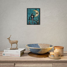 Load image into Gallery viewer, Witchy Moon Poster — "Be Kind to the Parts of You That Still Believe in Magic"