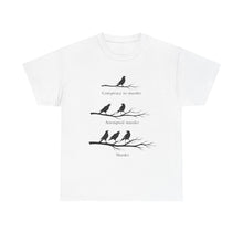 Load image into Gallery viewer, Murder of Crows Funny T-Shirt - Size S - 5XL