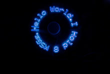 Load image into Gallery viewer, 12" USB LED Fan Blue