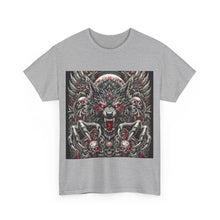 Load image into Gallery viewer, Werewolf Flames Skulls Wolf T-Shirt - Size S - 5XL