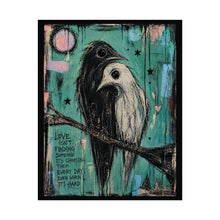 Load image into Gallery viewer, Bird Lovers Poster — 'Love Isn’t Finding Someone' Rolled Art Print