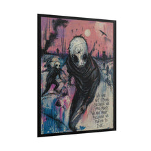 Load image into Gallery viewer, Horror Art Poster – “We Are Not Strong Because We Are Many” Rolled Wall Print