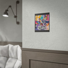 Load image into Gallery viewer, You Are Your Only Limit Rolled Poster — Colorful Abstract Bird Motivation Wall Art