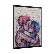 Load image into Gallery viewer, "Ancestral Patterns" Pride Art | Sketch Style Intricate Profile Portrait Poster