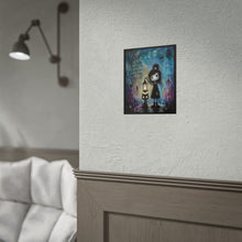 Load image into Gallery viewer, Haters See Your Shadow Because They Can’t Stand Your Light Rolled Poster — Gothic Inspirational Fantasy Wall Art