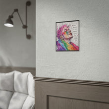Load image into Gallery viewer, "Being Yourself Is The Bravest Thing" Pride Art | LGBTQ+ Courage Print