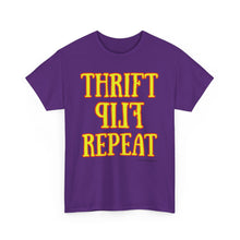 Load image into Gallery viewer, Thrift Flip Repeat Thrifter Reseller T-Shirt - ALL Sizes - S - 5XL