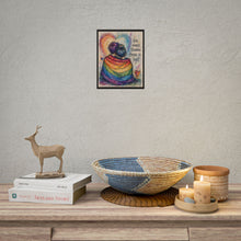 Load image into Gallery viewer, "Every Shadow There Is Light" Pride Art | Rainbow Blanket Couple Poster