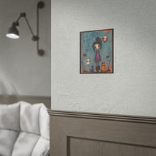 Load image into Gallery viewer, Life Is a Beautiful Mess and So Are You Rolled Poster — Cute Creepy Fantasy Art Print