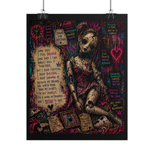 Load image into Gallery viewer, Some Days I Fall Apart – Emotional Alternative Canvas