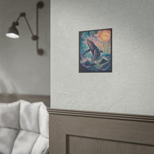 Load image into Gallery viewer, "Remember What You Choose To Feel" Whale Wall Art | Starry Sky Print